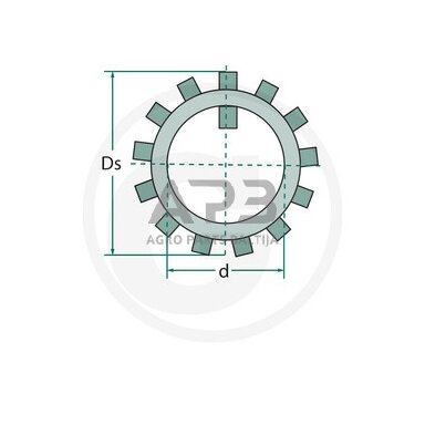 SKF tvirtinimo plokštelė MB 06
