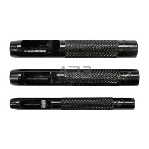 Skylių pramušėjų rinkinys 3vnt. Skylių pramušėjų rinkinys 3vnt.