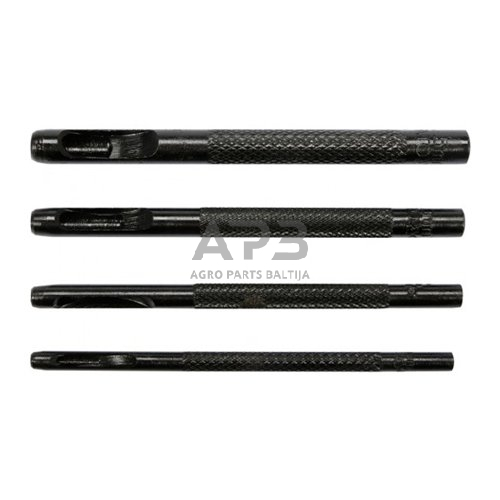 Skylių pramušėjų rinkinys 4vnt. Skylių pramušėjų rinkinys 4vnt.