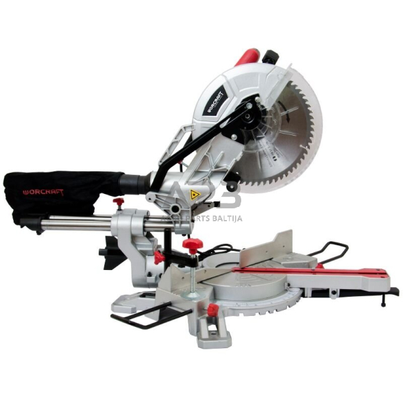Skersinio pjovimo staklės 255mm 2000W 2
