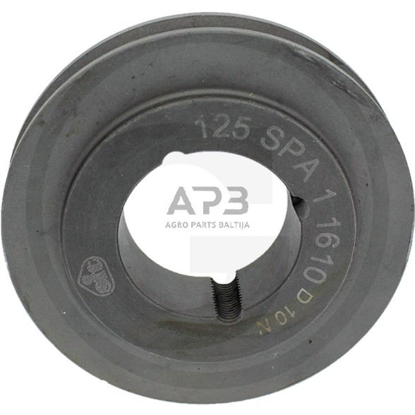 Skriemulys diržinei pavarai 1 griovelio, SPA profilis, Išorinis Ø (mm): 86, Darbinis Ø (mm): 80 Skriemulys diržinei pavarai 1 griovelio, SPA profilis, Išorinis Ø (mm): 86, Darbinis Ø (mm): 80