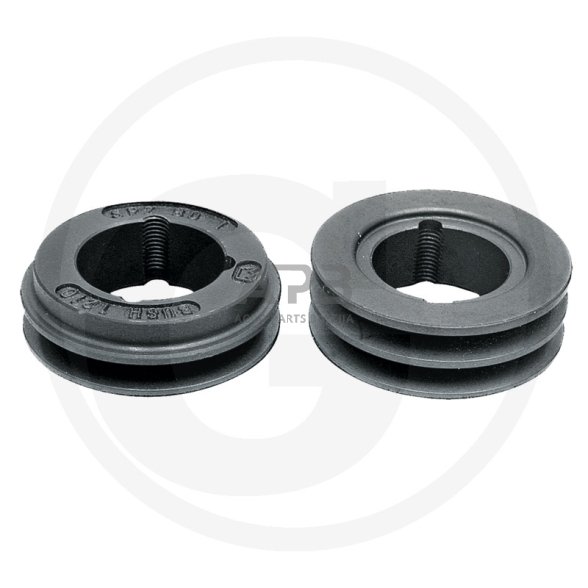 Skriemulys diržinei pavarai 2 griovelių, SPZ profilis, Išorinis Ø (mm): 116, Darbinis Ø (mm): 112 Skriemulys diržinei pavarai 2 griovelių, SPZ profilis, Išorinis Ø (mm): 116, Darbinis Ø (mm): 112