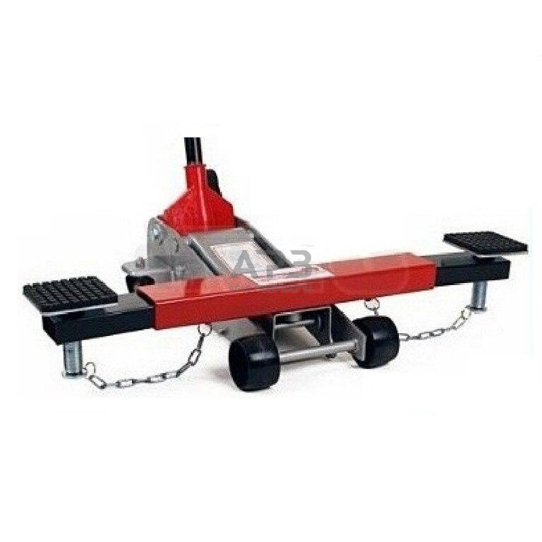 Skersinės sijos atrama domkratui su ratukais 1