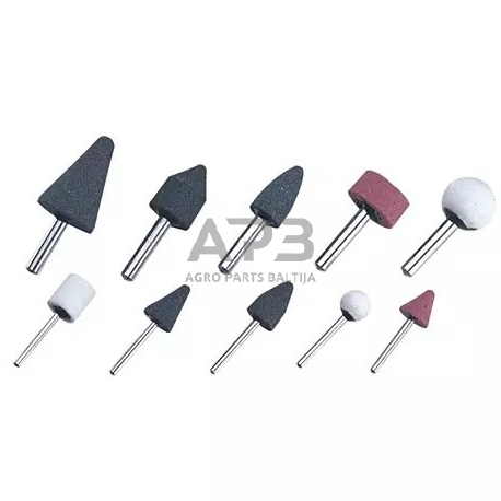 Šlifavimo antgalių rinkinys (10vnt.) Šlifavimo antgalių rinkinys (10vnt.)