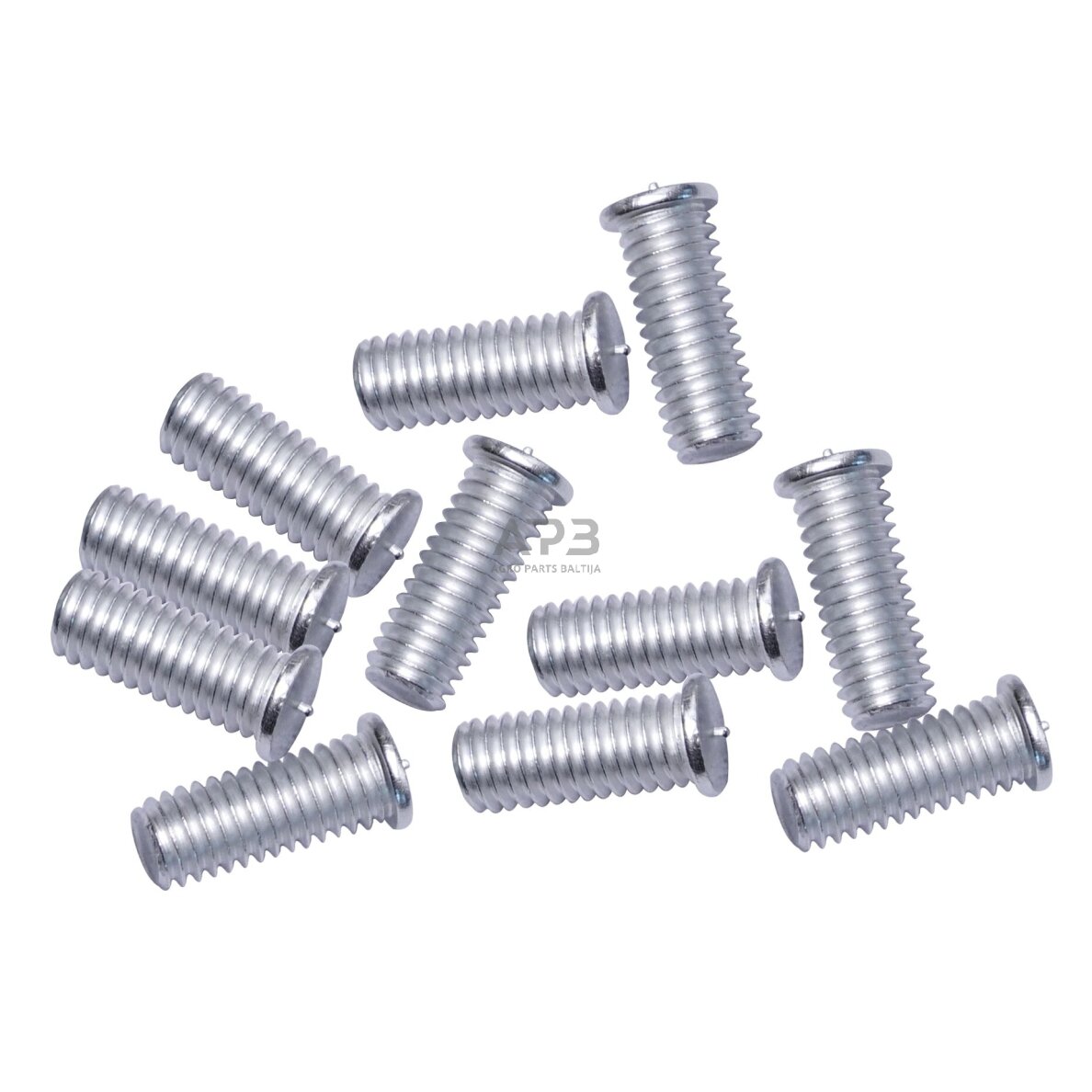 Smeigių rinkinys sriegiu (aliuminio lydinys) 100vnt. taškinio lyginimo aparatams