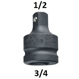 Smūginis adapteris 3/4"(F) - 1/2"(M) Smūginis adapteris 3/4"(F) - 1/2"(M)