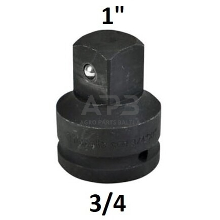 Smūginis adapteris 3/4"(F) - 1"(M) Smūginis adapteris 3/4"(F) - 1"(M)