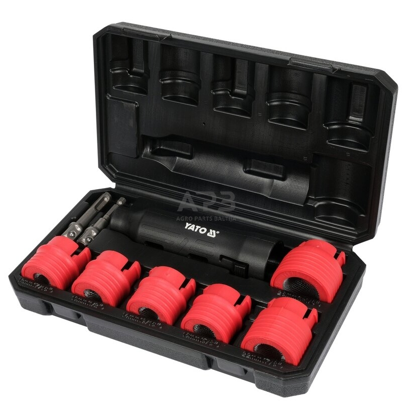 Smeigių ir ratų varžtų valymo šepetėlių rink. (9vnt) 1 Smeigių ir ratų varžtų valymo šepetėlių rink. (9vnt) 1