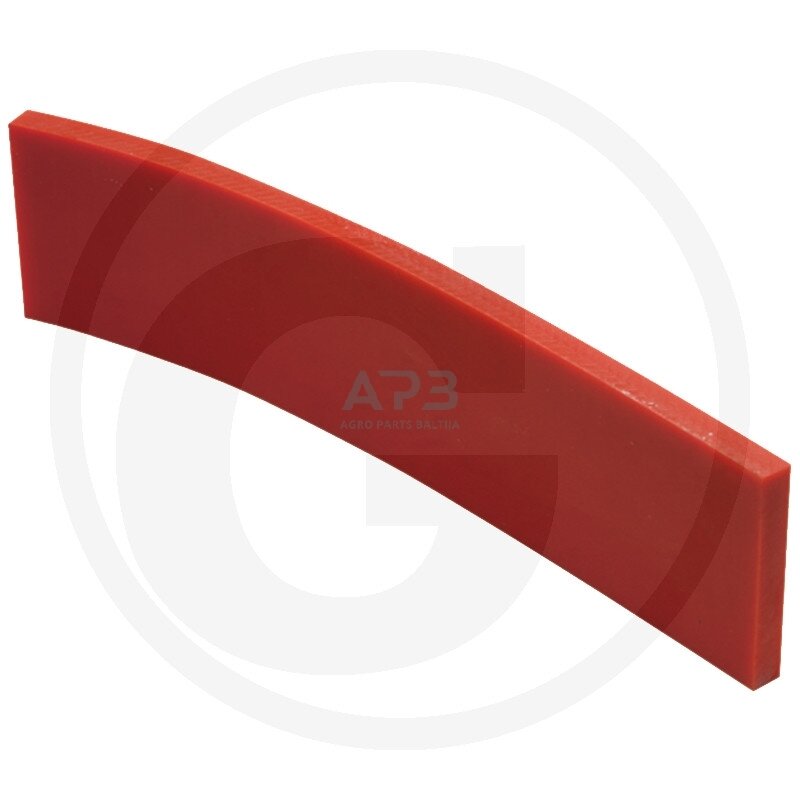 Sniego peilio guma poliuretanas 400,00 x 97,00 x 15,00 mm Sniego peilio guma poliuretanas 400,00 x 97,00 x 15,00 mm