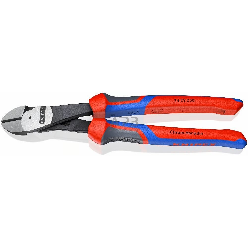 Šoninio kirpimo jėgos replės (ergonomiška rankena) 250mm KNIPEX 2 Šoninio kirpimo jėgos replės (ergonomiška rankena) 250mm KNIPEX 2