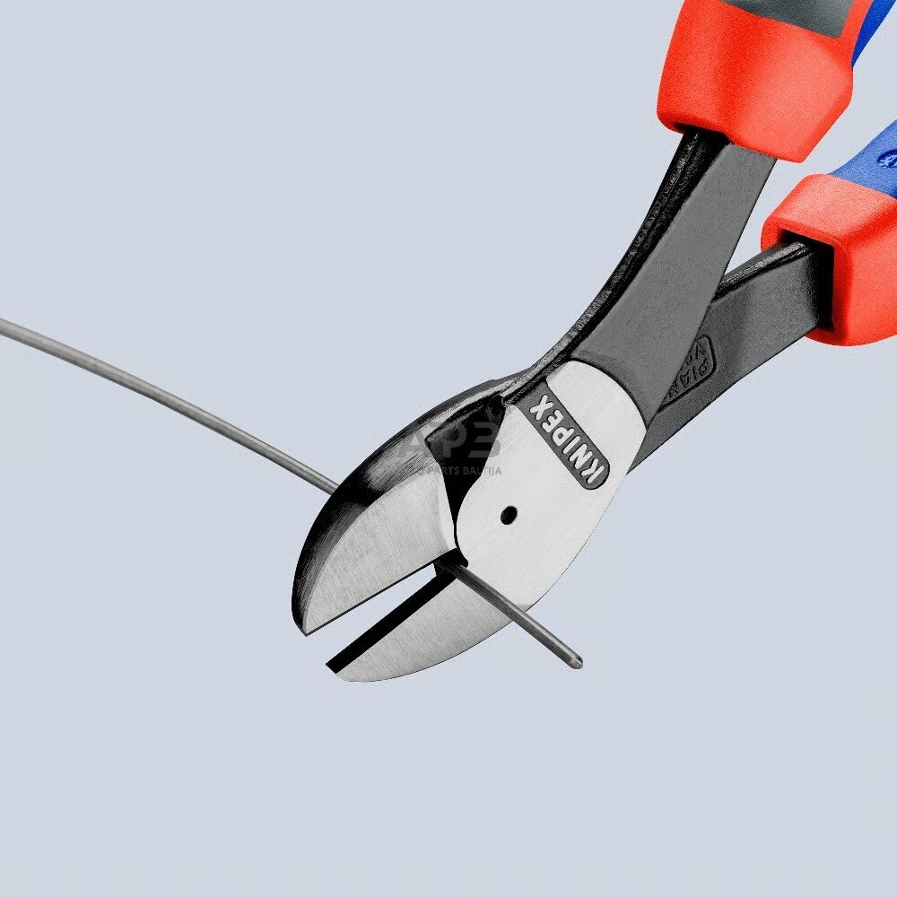 Šoninio kirpimo jėgos replės (ergonomiška rankena) 250mm KNIPEX 6