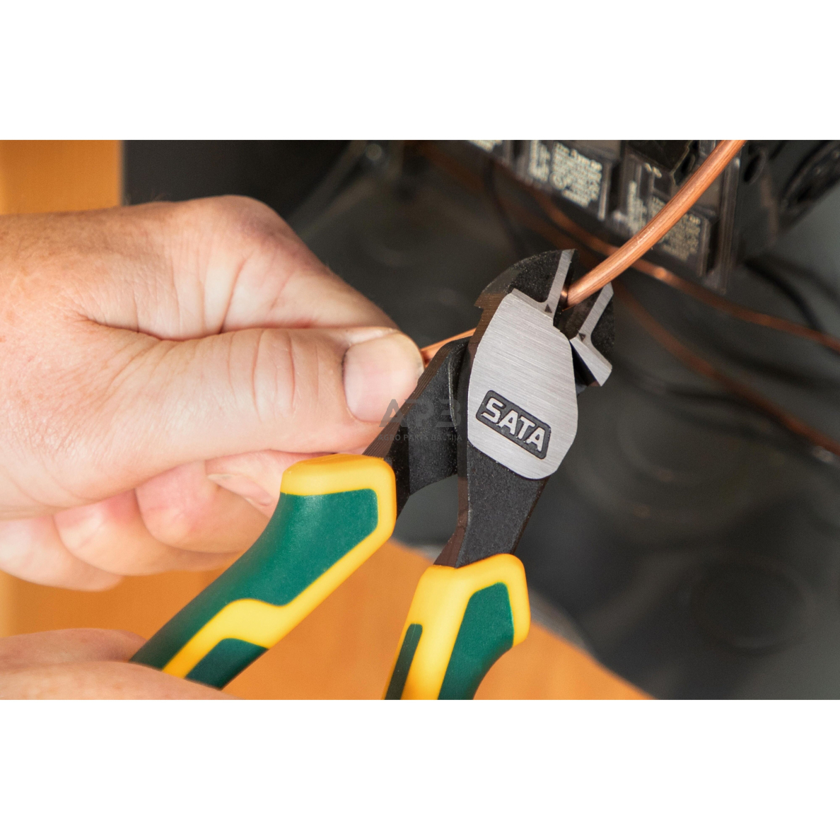 Šoninio kirpimo jėgos replės 175mm 5 Šoninio kirpimo jėgos replės 175mm 5