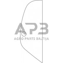 Šoninis kabinos stiklas D12510 1 Šoninis kabinos stiklas D12510 1