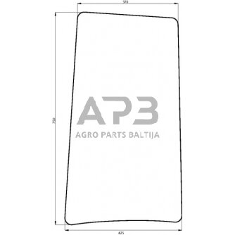 Šoninis kabinos stiklas 00097703020N Šoninis kabinos stiklas 00097703020N