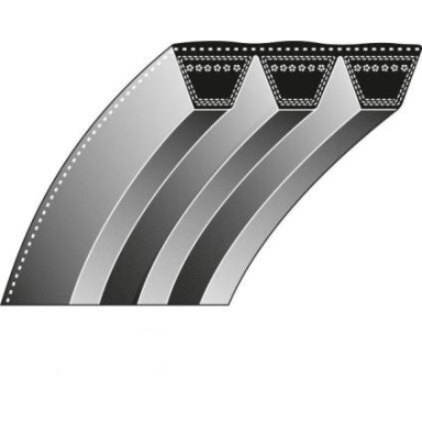 Sodo traktoriuko diržas Stiga 20x1700mm La Park 95 COMBI, 1134-9020-01, 1134902001, 9585-0103-00, 9585010300