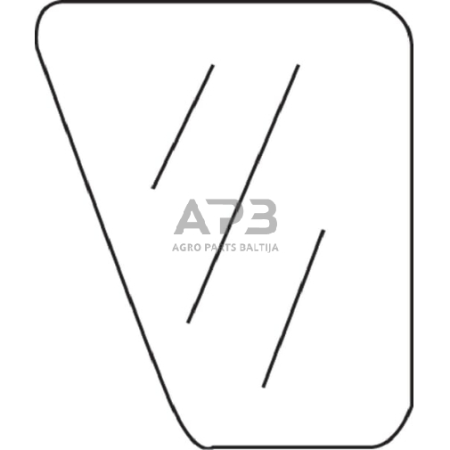 Šoninis kabinos stiklas apatinis 1665682M2 1 Šoninis kabinos stiklas apatinis 1665682M2 1