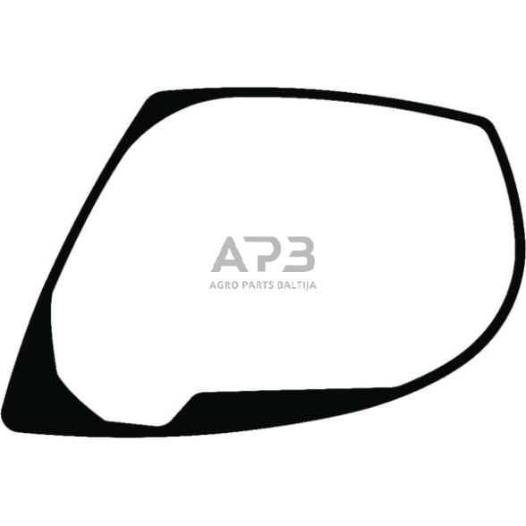 Šoninis kabinos stiklas dešinės pusės D30043 1 Šoninis kabinos stiklas dešinės pusės D30043 1