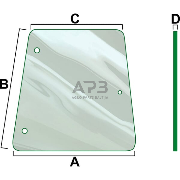 Šoninis kabinos stiklas Vapormatic VPM7153 Šoninis kabinos stiklas Vapormatic VPM7153