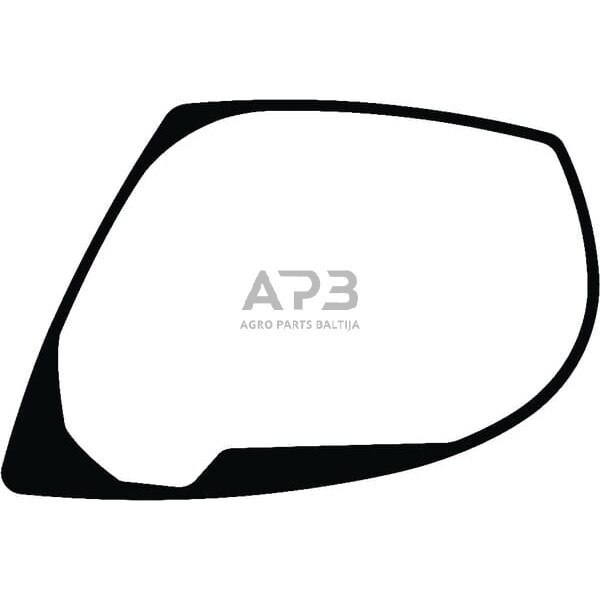 Šoninis kabinos stiklas dešinės pusės D30043 1 Šoninis kabinos stiklas dešinės pusės D30043 1