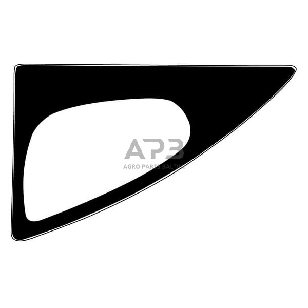 Šoninis kabinos stiklas dešinės pusės D30058 Šoninis kabinos stiklas dešinės pusės D30058