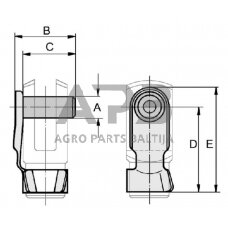 Spaustukas 14 x 28 vz. CA15110 ES