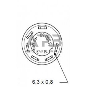 Spaudžiamas jungiklis Pneutron 11105020PN 2 Spaudžiamas jungiklis Pneutron 11105020PN 2