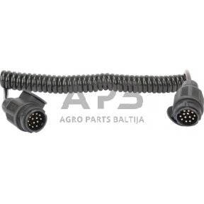 Spiralinis kabelis su rozete LA404104