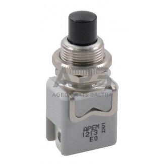 Spaudžiamas jungiklis APEM 12mm 1213A2 Spaudžiamas jungiklis APEM 12mm 1213A2