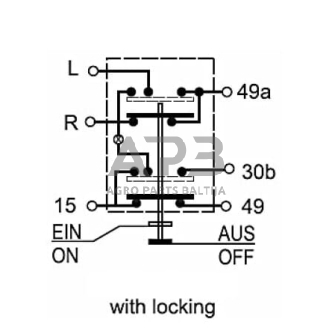 Spaudžiamas jungiklis Pneutron 11165100PN 4 Spaudžiamas jungiklis Pneutron 11165100PN 4