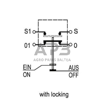 Spaudžiamas jungiklis Pneutron 11145110PN 3 Spaudžiamas jungiklis Pneutron 11145110PN 3