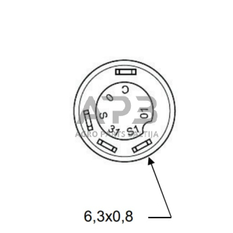 Spaudžiamas jungiklis Pneutron 11210350PN 2 Spaudžiamas jungiklis Pneutron 11210350PN 2