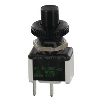 Spaudžiamas jungiklis APEM 47318 Spaudžiamas jungiklis APEM 47318