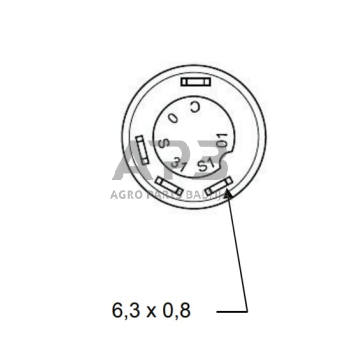 Spaudžiamas jungiklis Pneutron 11110790PN 3 Spaudžiamas jungiklis Pneutron 11110790PN 3