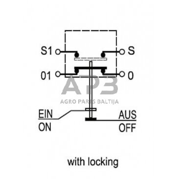 Spaudžiamas jungiklis Pneutron 11145320PN 3 Spaudžiamas jungiklis Pneutron 11145320PN 3