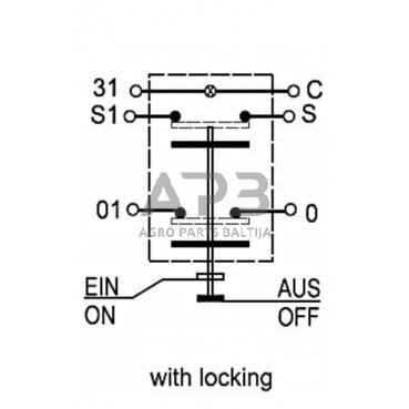 Spaudžiamas jungiklis Pneutron 11112100PN 4 Spaudžiamas jungiklis Pneutron 11112100PN 4