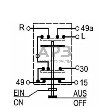 Spaudžiamas jungiklis Pneutron 11105130PN 3 Spaudžiamas jungiklis Pneutron 11105130PN 3
