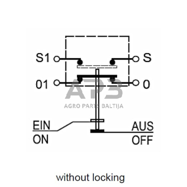 Spaudžiamas jungiklis Pneutron 11245270PN 4 Spaudžiamas jungiklis Pneutron 11245270PN 4
