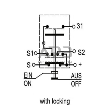 Spaudžiamas jungiklis Pneutron 11120140PN 3 Spaudžiamas jungiklis Pneutron 11120140PN 3