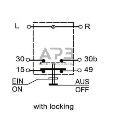 Spaudžiamas jungiklis Pneutron 11175190PN 4 Spaudžiamas jungiklis Pneutron 11175190PN 4