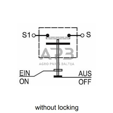 Spaudžiamas jungiklis Pneutron 11215410PN 3 Spaudžiamas jungiklis Pneutron 11215410PN 3