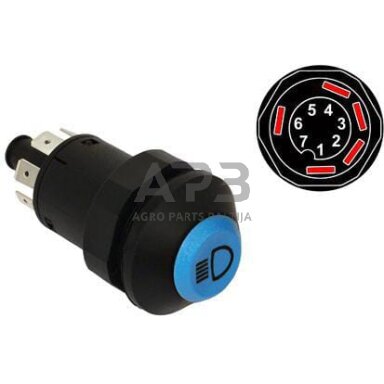 Spaudžiamas jungiklis Vapormatic VLC2525