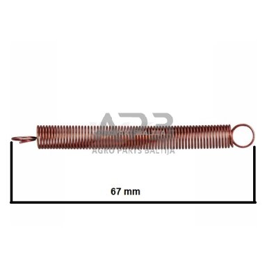Spyruoklė BRIGGS & STRATTON Quantum 92500, 92900, 110000 260875, 260877 Spyruoklė BRIGGS & STRATTON Quantum 92500, 92900, 110000 260875, 260877