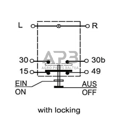 Spaudžiamas jungiklis Pneutron 11175390PN 4 Spaudžiamas jungiklis Pneutron 11175390PN 4