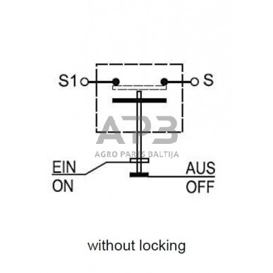 Spaudžiamas jungiklis Pneutron 11215100PN 3 Spaudžiamas jungiklis Pneutron 11215100PN 3