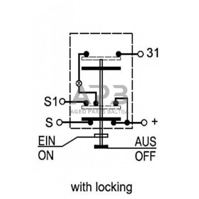 Spaudžiamas jungiklis Pneutron 11130150PN 4 Spaudžiamas jungiklis Pneutron 11130150PN 4