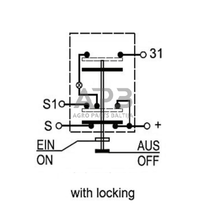Spaudžiamas jungiklis Pneutron 11130100PN 3