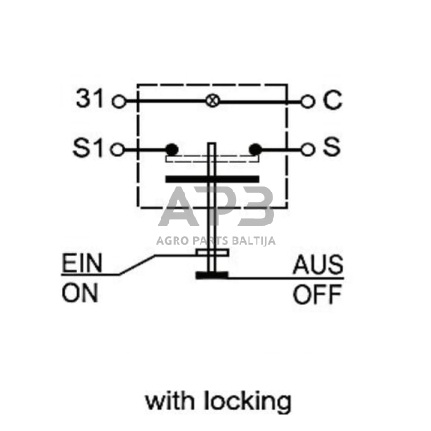 Spaudžiamas jungiklis Pneutron 11110290PN 4 Spaudžiamas jungiklis Pneutron 11110290PN 4