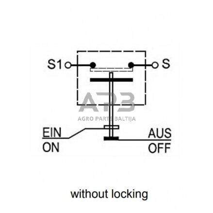 Spaudžiamas jungiklis Pneutron 11215080PN 3 Spaudžiamas jungiklis Pneutron 11215080PN 3
