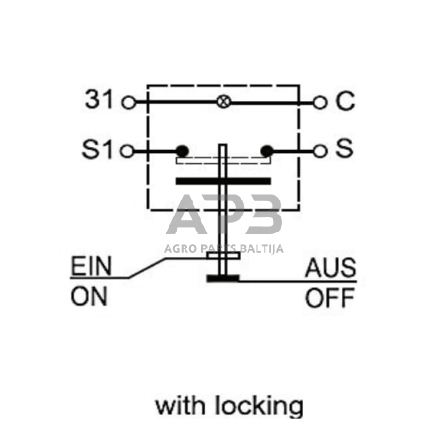 Spaudžiamas jungiklis Pneutron 11110790PN 4 Spaudžiamas jungiklis Pneutron 11110790PN 4
