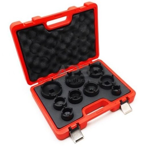 Specialių galvučių su vidiniais grioveliais rinkinys 9vnt. KM4-KM12 1